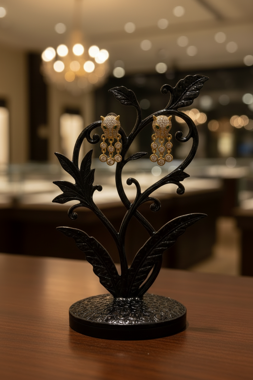 Royal Wild Diamond Earrings