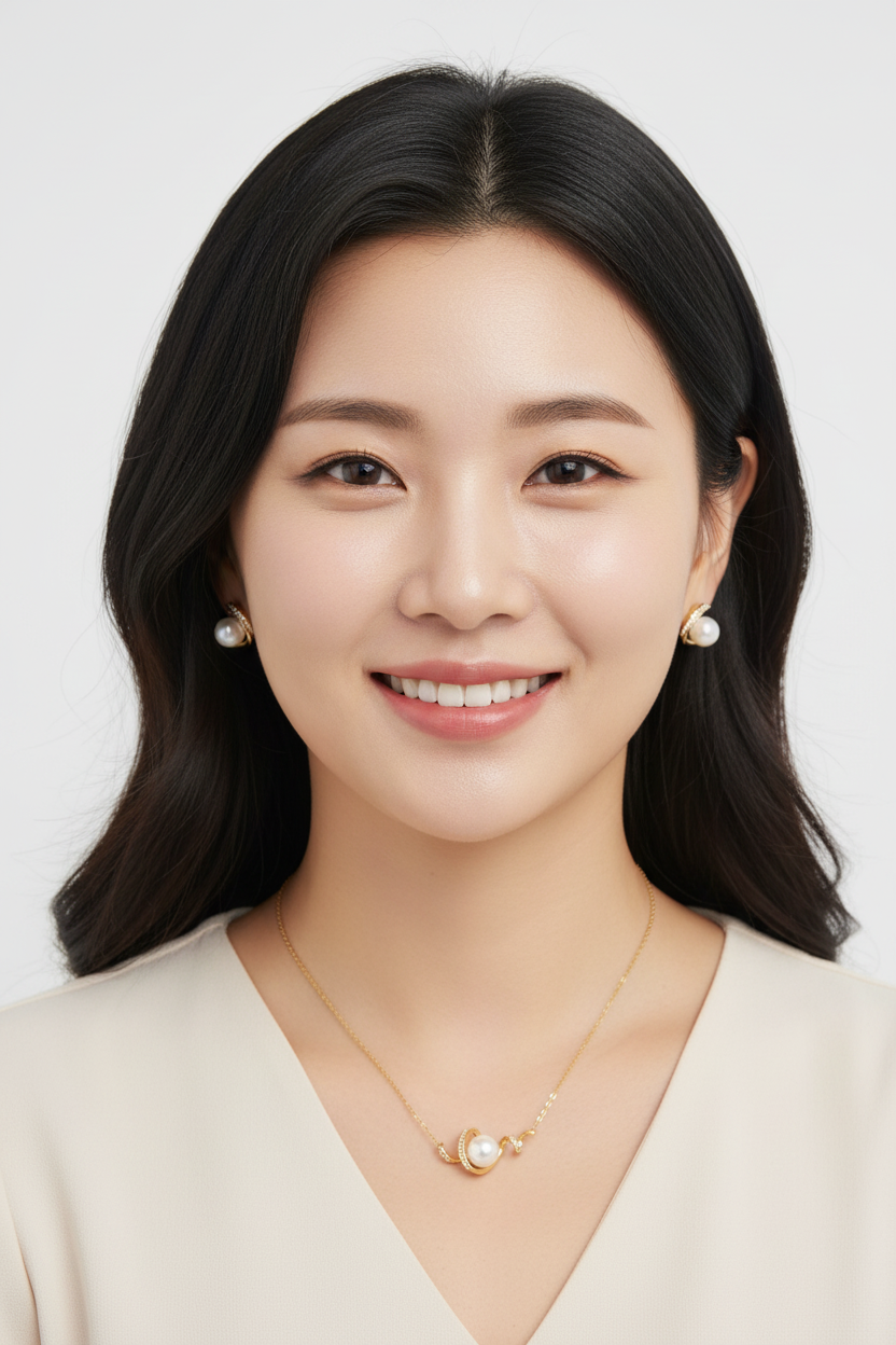 Golden Pearl Saturn Pendant & Earrings Set