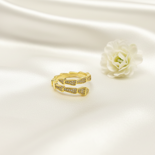 Golden Armour  Adjustable Ring