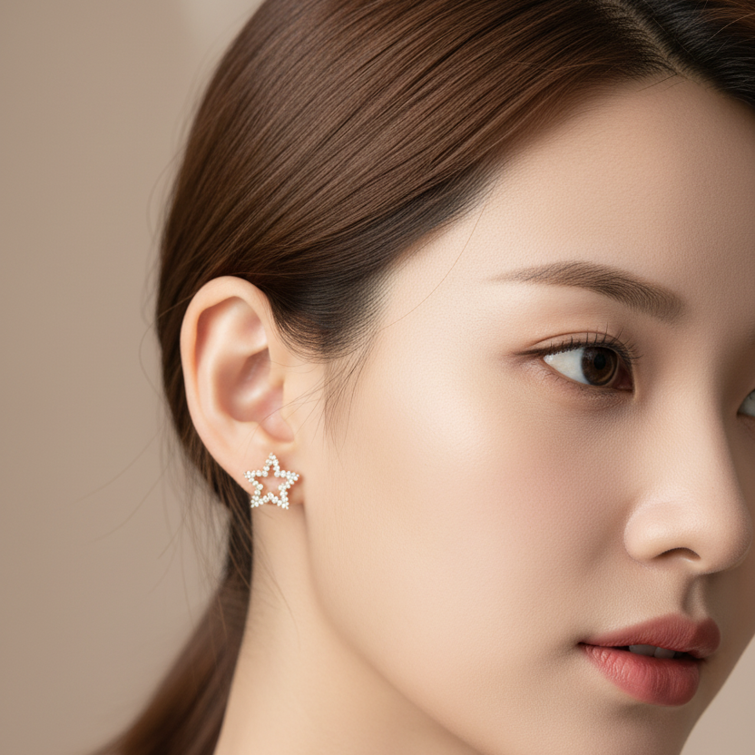Diamond Star Studs