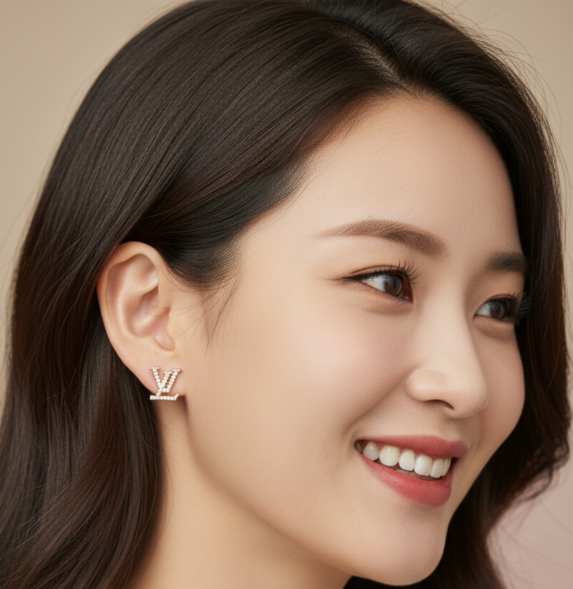 Diamond Glam Studs