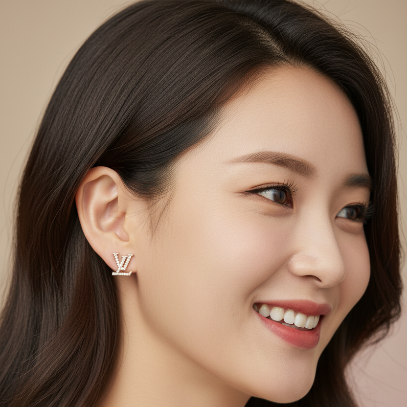 Diamond Glam Studs